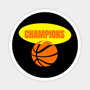 Champions Basketball Magnet